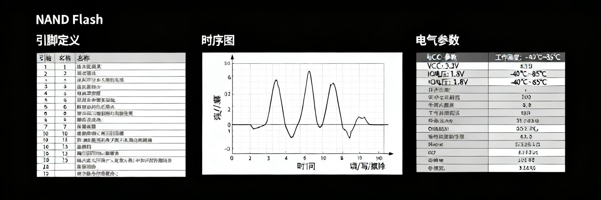 TC58BVG1S3HTA00 完整规格书解读：引脚、时序与电气参数详解